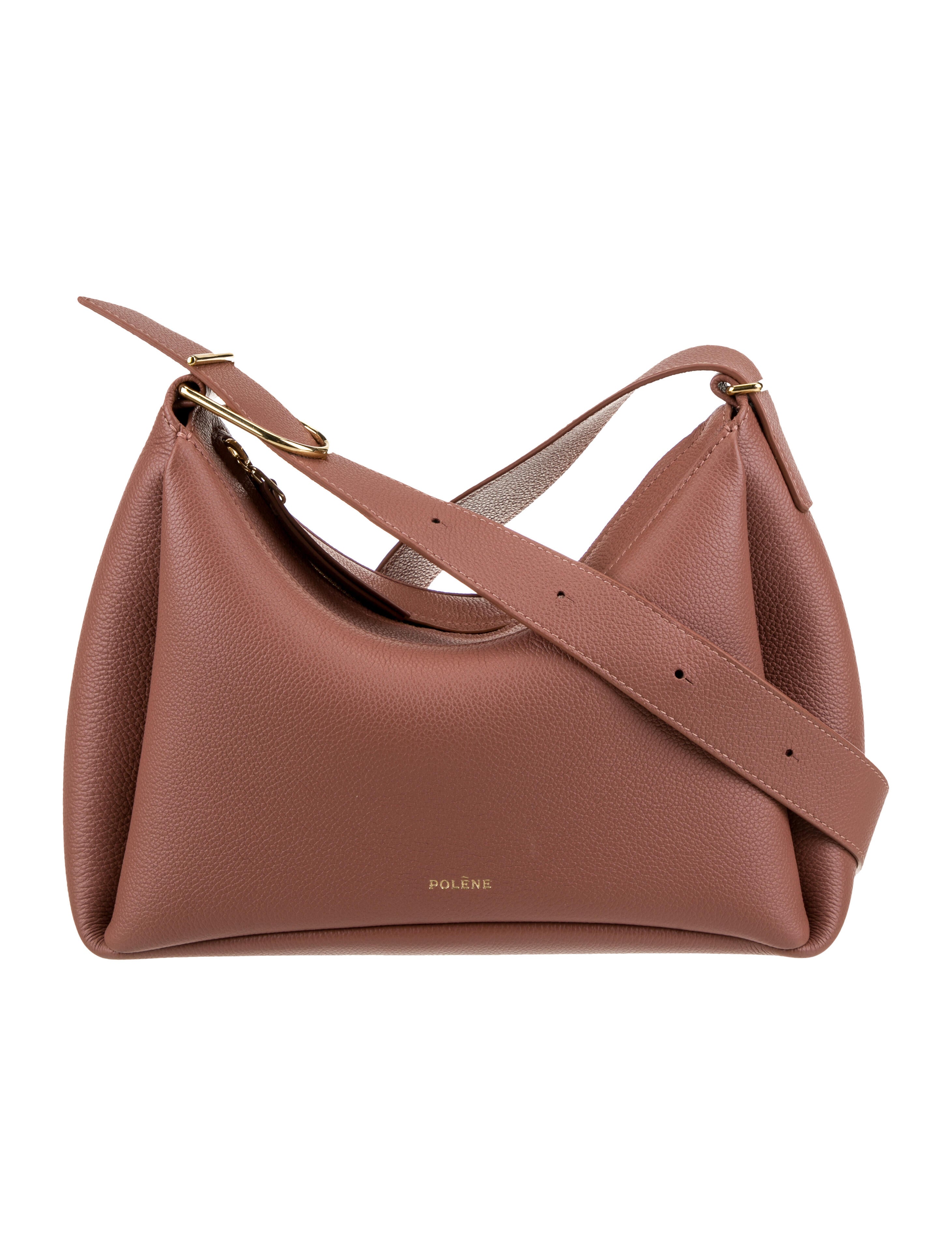 Polène Leather Shoulder Bag